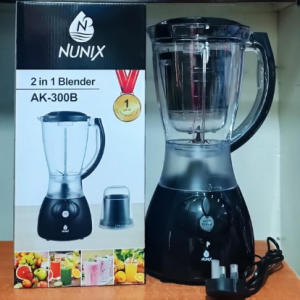 Nunix New 2 In 1 Blender With Grinding Machine 1.5 Ltrs Ak300b