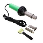 1600W 50/60Hz AC 230V Hot Air Torch Plastic Welding Gun For Welder + Flat Nose Dropping Shipping