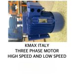 KMAX ITALY 10HP Electric Motor Single Phase Both High And Low Speed Electric Motor
