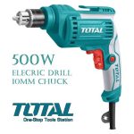 TOTAL 500W Powerful Brush ELECTRIC Corded DRILL, 10MM DRILL CHUCK
