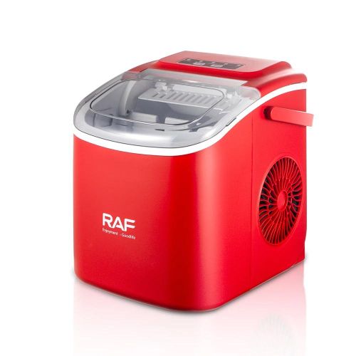 RAF Electric Ice Cream Maker Ice Cream Machine Commercial Automatic Small Bar Coffee Shop Bullet Round Block Ice Cube Making Machine