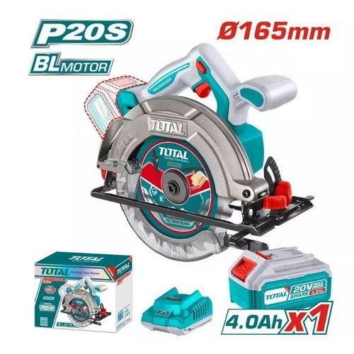 TOTAL TSLI16521 Cordless circular saw 20v