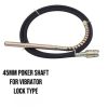 45mm poker shaft for vibrator lock type