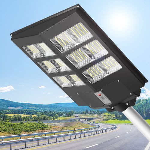 Solar Light Solar Street Light 600Watts Outdoor Light Sensor Motion Detection