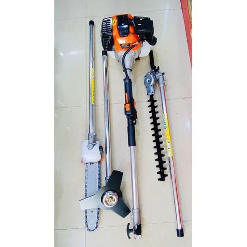 Heavy duty 4-in-1 Multi-tool Hedge & Grass Trimmer Chainsaw Brush Cutter