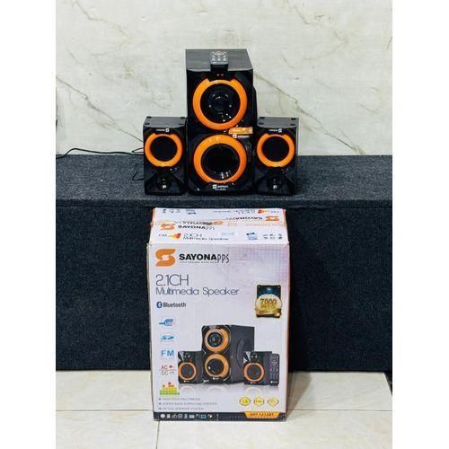 Sayona 2.1 Channel Subwoofer , 7000W P.M.P.O. AC/ DC SHT 1212 BT