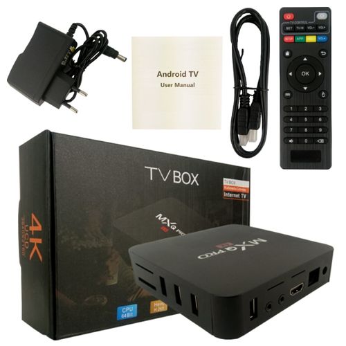 Mxq Tv Box / Smart Tv Box Android 11.1- 4K UHD Support