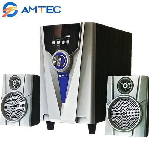 Amtec 2.1 CH Sub Woofer Audio Sound System Bluetooth,FM Radio,USB