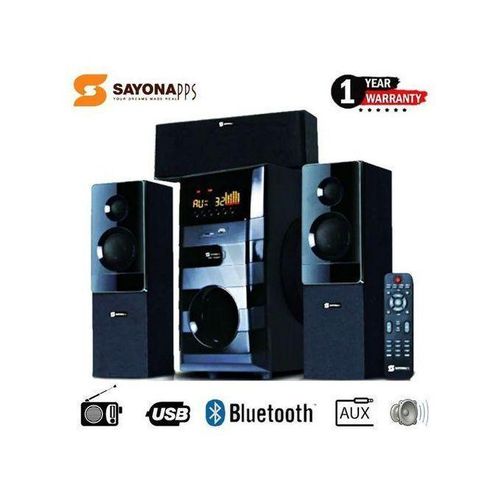 Sayona 3.1 Channel Subwoofer SHT 1130BT, 15000W P.M.P.O.
