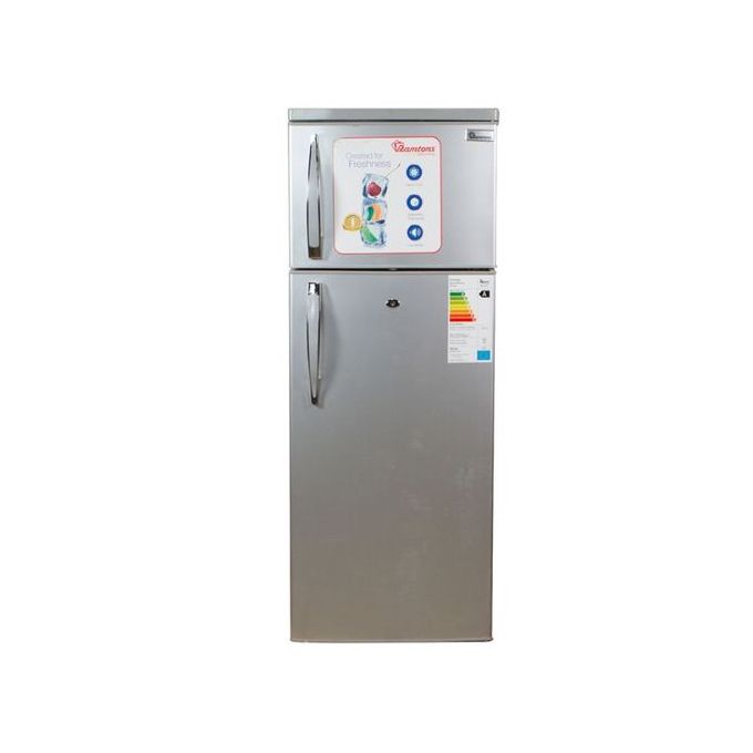 Ramtons RF/217 - 2 Door Direct Cool Fridge - 213 Litres - Silver.