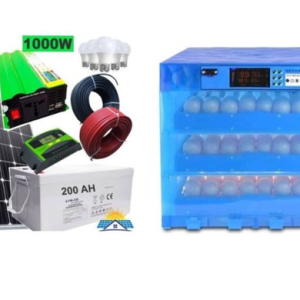 Generic 192Eggs Solar Powered Incubator AC / DC Fully Automatic Eggs Incubator + 200Watts Solar Panel Full Kit