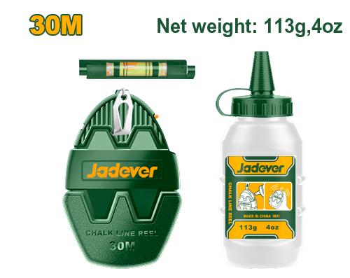 30m Jadever Chalk Line Reel