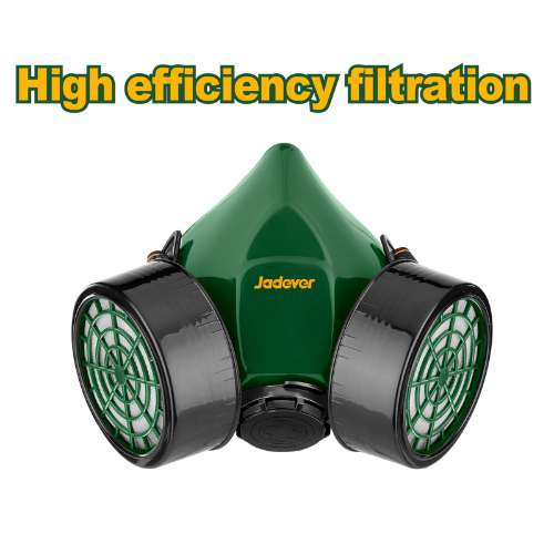 JADEVER Half Mask Respirator (With 2 Cartridges)