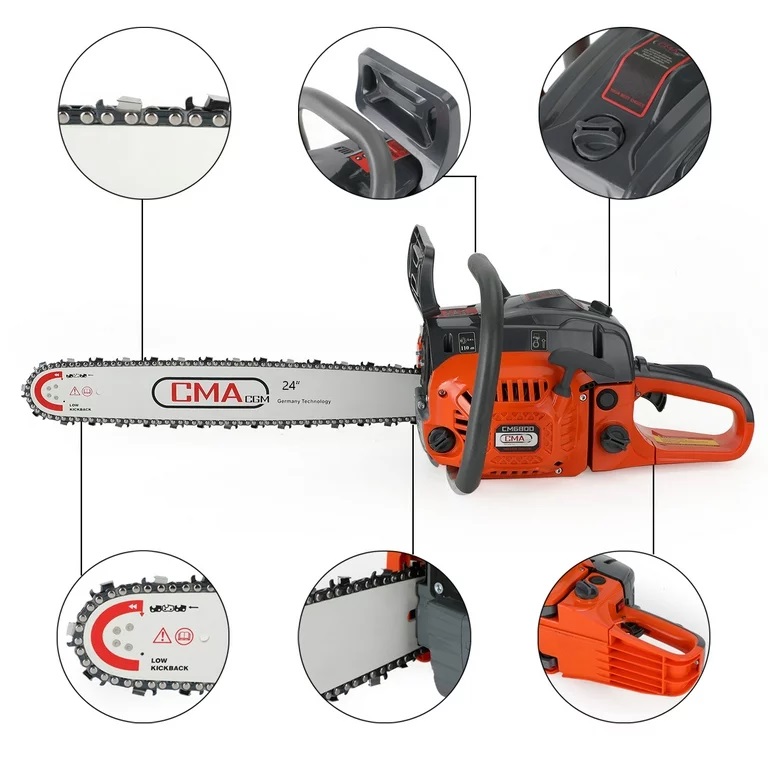 24-Inch CMA Chainsaw 5800cc Model CM5900
