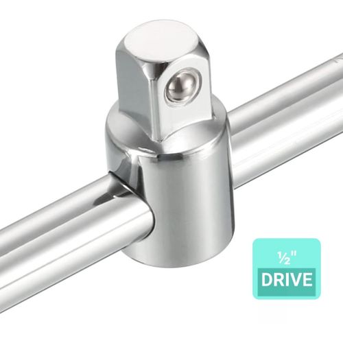 1/2 Inch Drive Sliding Wrench Breaker Bar Adjustable T-Handle